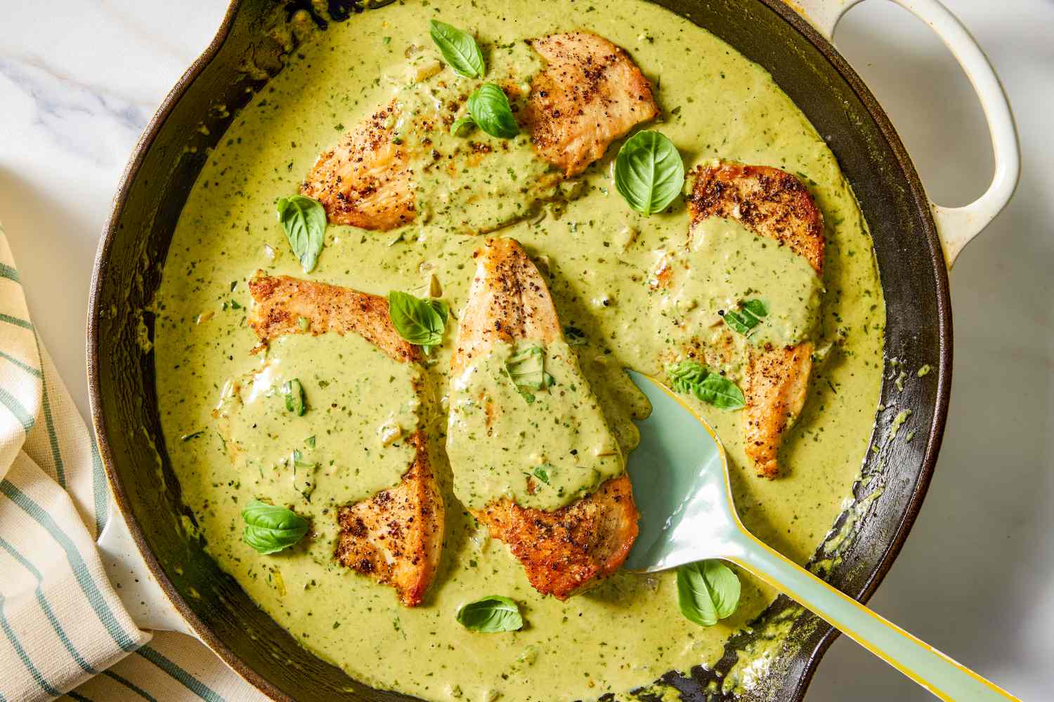 Why Homemade Pesto Transforms One Pan Chicken Dinner